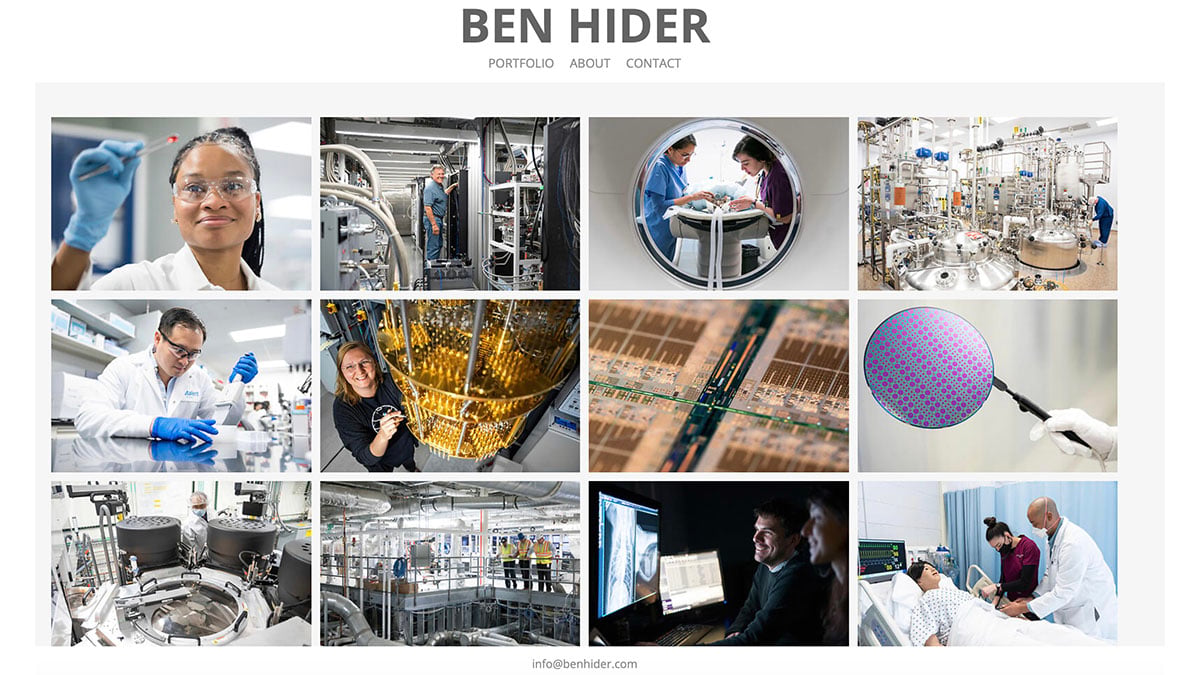 Ben Hider's portfolio