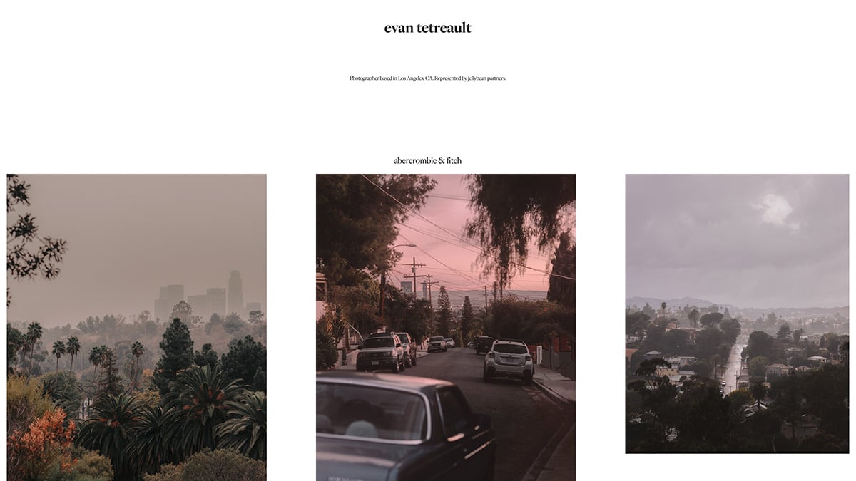 Evan Tetreault's portfolio