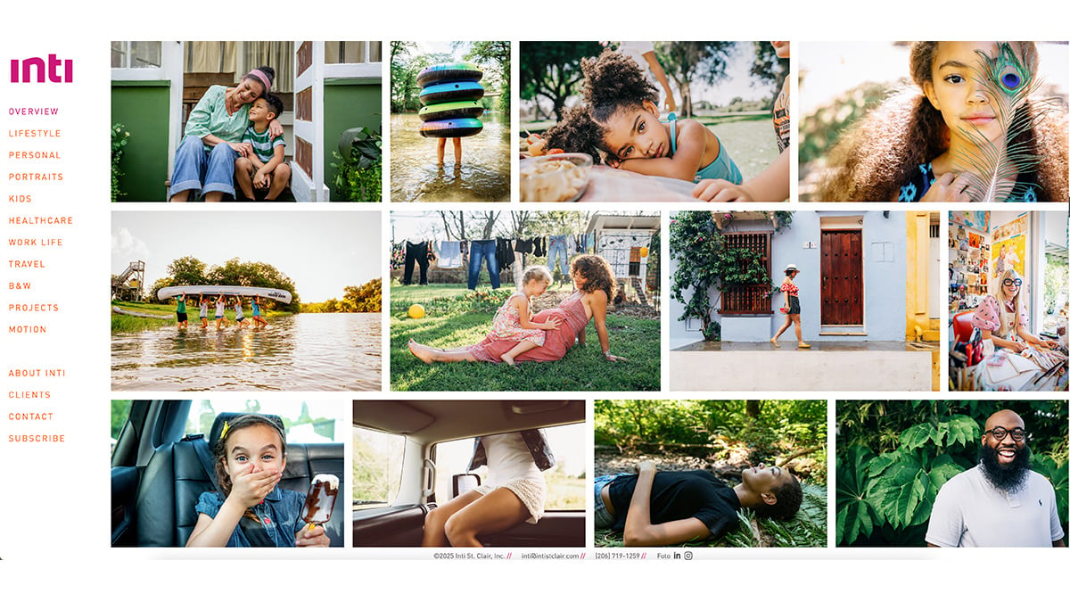 Inti St. Clair's portfolio
