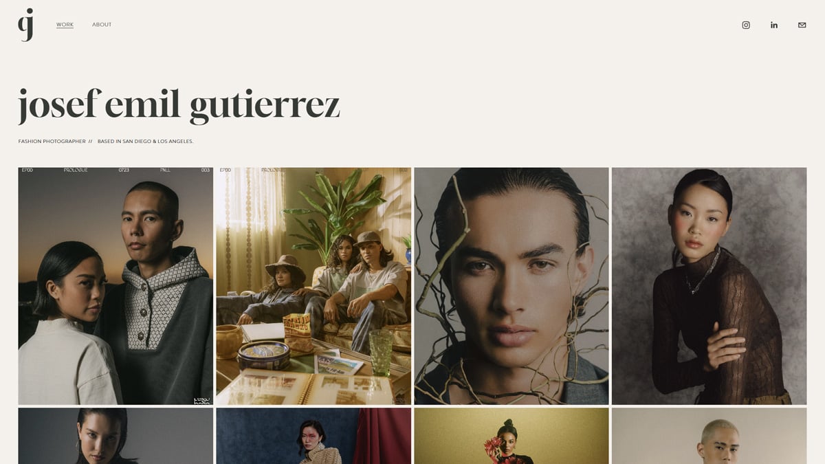 Josef Gutierrez's portfolio