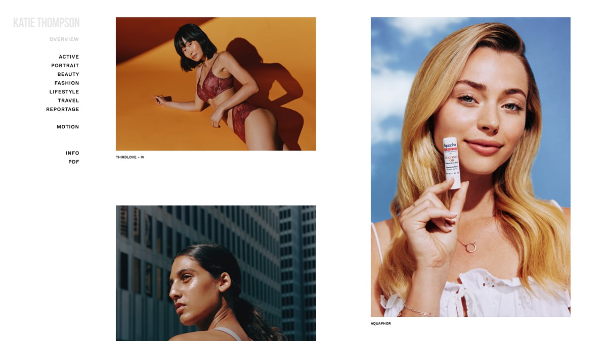 Katie Thompson's portfolio