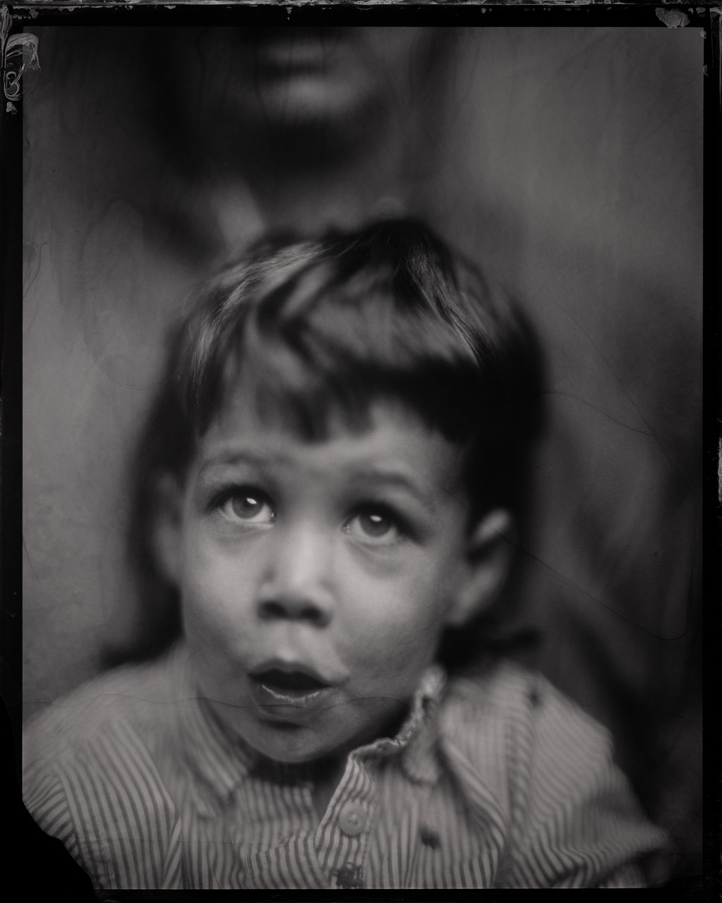 My first photograph of the year this year was a 16x20 tintype of our boy, Charlie. Felt like the right move to set out on that foot, you know? Slowly moving toward trying to shoot more wet plate work, and more often. Still getting in reps with the huge camera (which is now called the BOBOTRON 5000—and I assure you, it lives up to the name if you look at it too long).