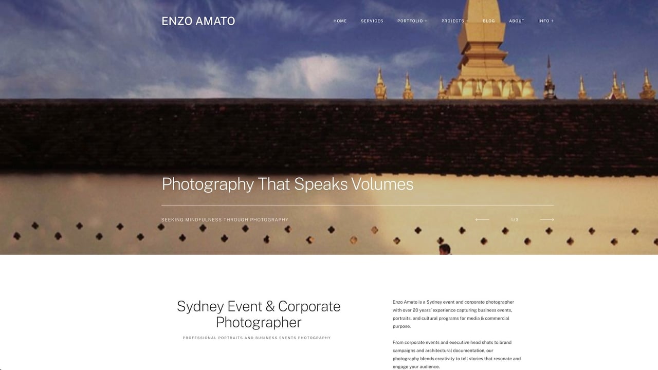 Enzo Amato's portfolio