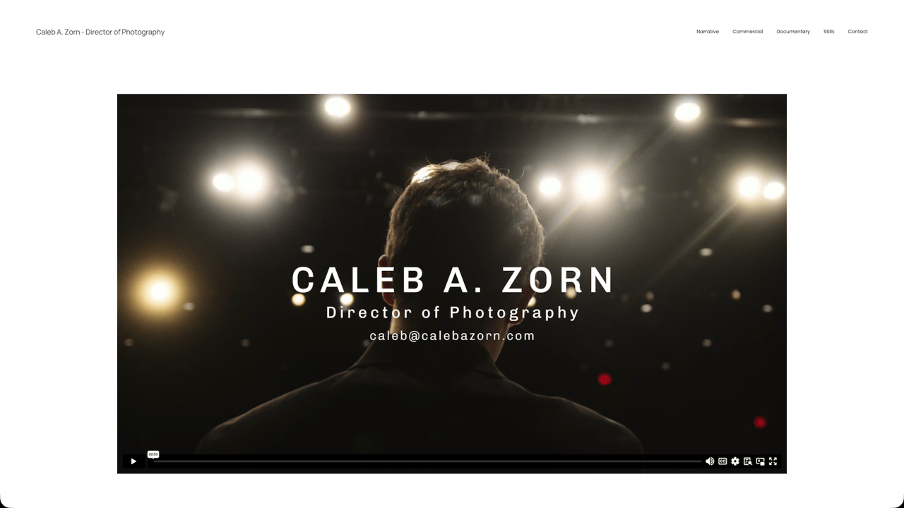 Caleb Zorn's portfolio
