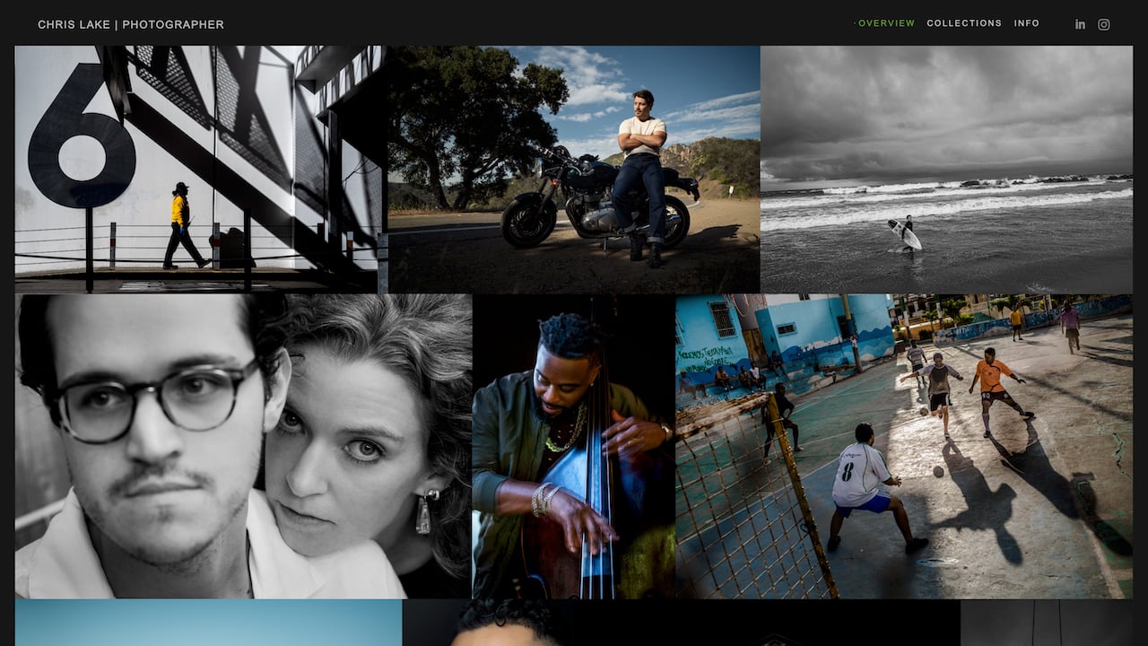 Chris Lake's portfolio